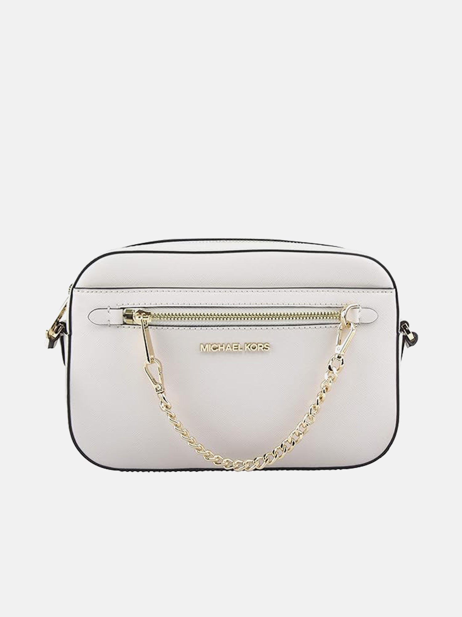 Michael Kors Jet Set Large Saffiano Leather Crossbody Bag LT