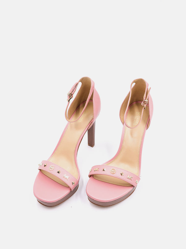 Michael Kors Faux Leather Heels - Pink