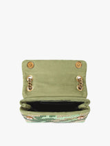 Kurt Geiger London Fabric Mini Kensington Bag - Green / Other