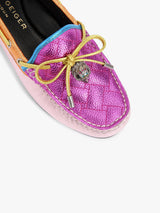 Kurt Geiger London Eagle Moccasin Flat - Pink Combination