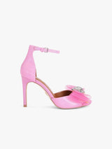 Kurt Geiger London Kensington Bow Sandal - Pink Comb (Defected)