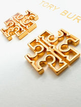 Tory Burch T Logo Studs - Gold