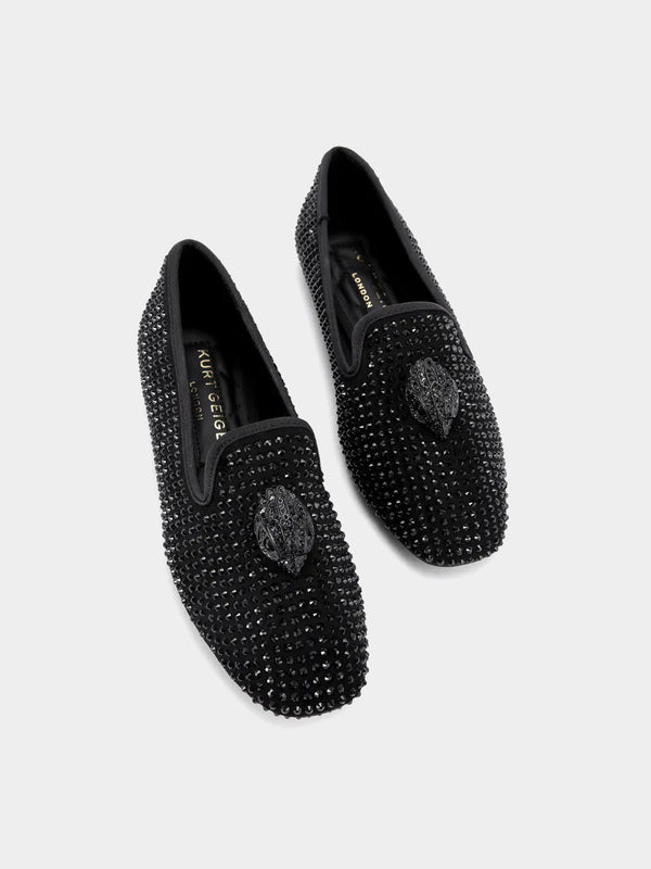 Kurt Geiger London Kensington Eagle Loafer - Black