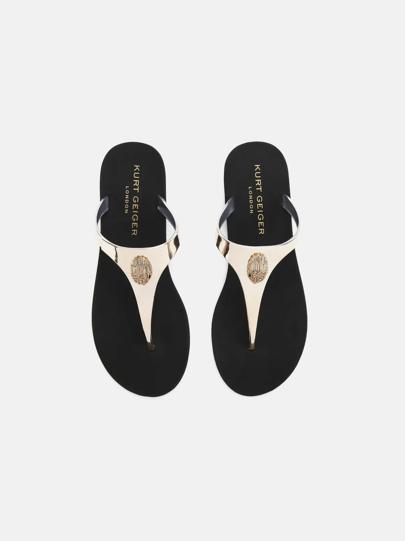 Kurt Geiger London Maddison T-Bar - Gold