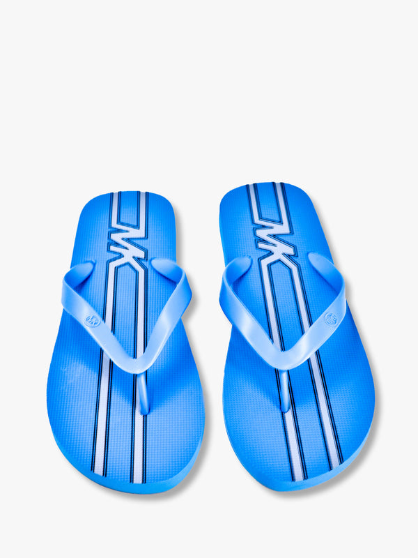 Michael Kors MK Print Flip Flop - Blue