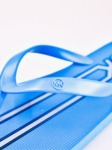 Michael Kors MK Print Flip Flop - Blue