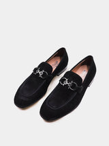 Salvatore Ferragamo Novello Nero Calf Shoes (Defected)