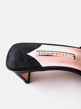 Sophia Webster Margaux Mid Mule - Black & Multi