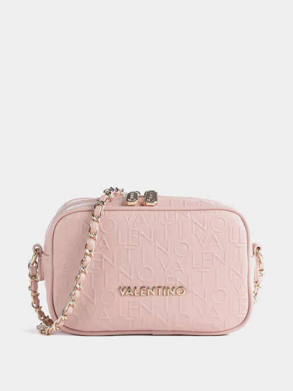 Valentino Bags Relax Crossbody Bag Synthetic - Rose