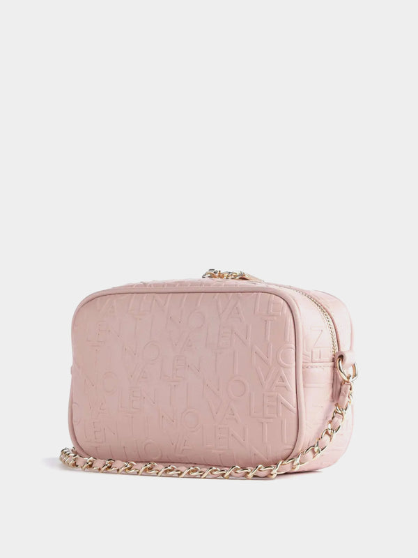 Valentino Bags Relax Crossbody Bag Synthetic - Rose