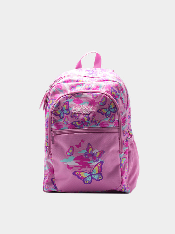 Smiggle Butterfly Bliss School Essentials Set - Pink