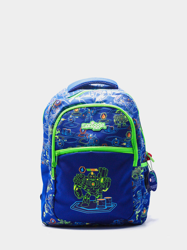 Smiggle Robo-Tech School Essentials Set - Blue