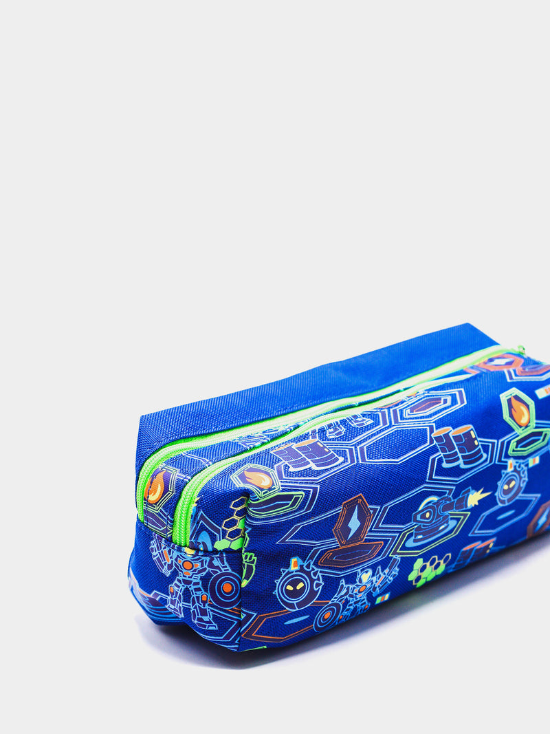 Smiggle Robo-Tech School Essentials Set - Blue