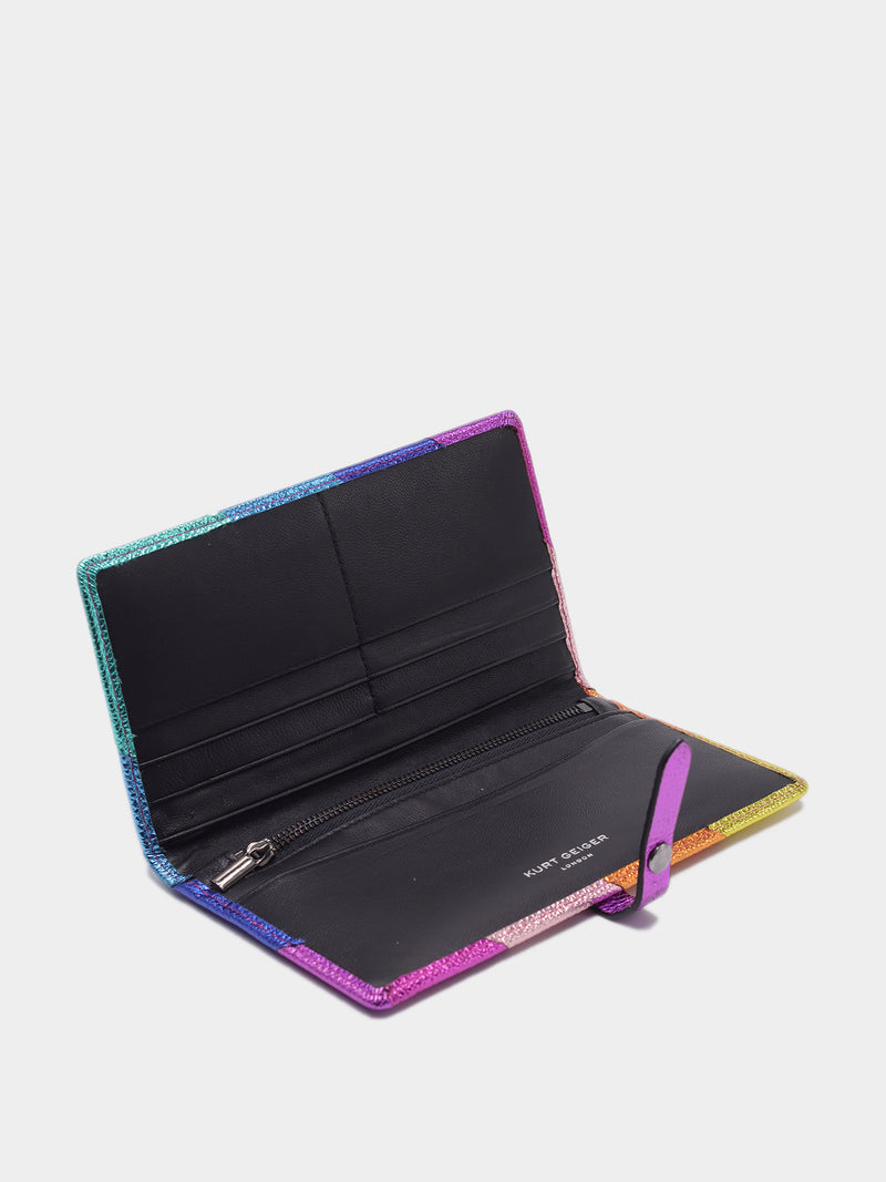 Kurt Geiger London Rainbow Stripe Wallet - Multi / Other