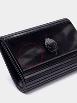 Kurt Geiger London Party Eagle Clutch Drench - Black (Defected)