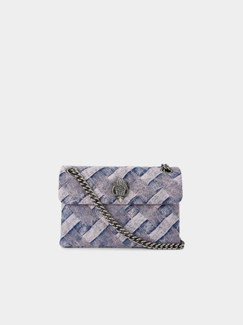 Kurt Geiger London Mini Denim Kensington Bag - Denim