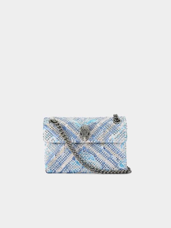Kurt Geiger London Mini Fabric Kensington Bag - Blue / Pal. C