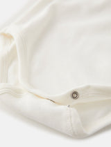 Zara Contrast Bodysuit With Ruffle Detail - White