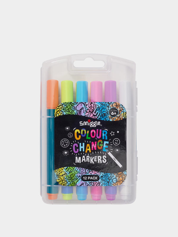 Smiggle Colour Change Markers x12