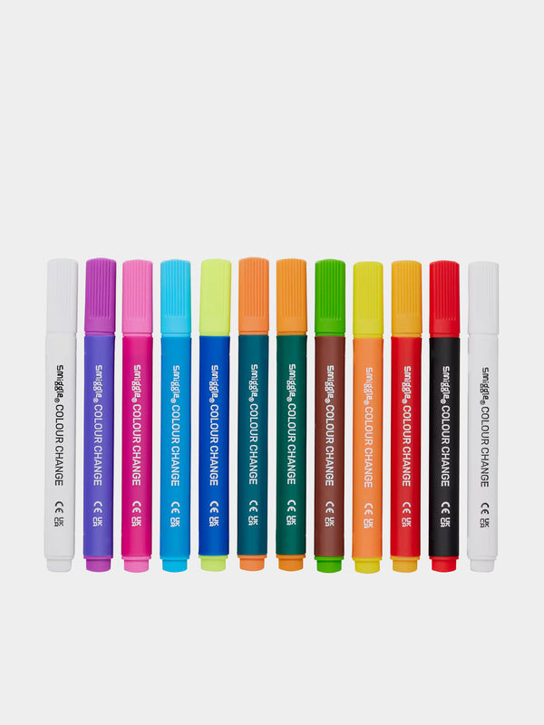 Smiggle Colour Change Markers x12