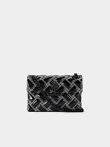 Kurt Geiger London Mini Drench Kensington Bag - Black / White