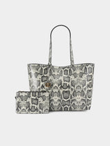 Kurt Geiger London Chelsea Shopper Bag - Black / White