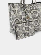 Kurt Geiger London Chelsea Shopper Bag - Black / White