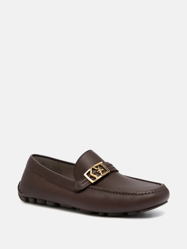 Salvatore Ferragamo Nevada Hickory Calf - Brown