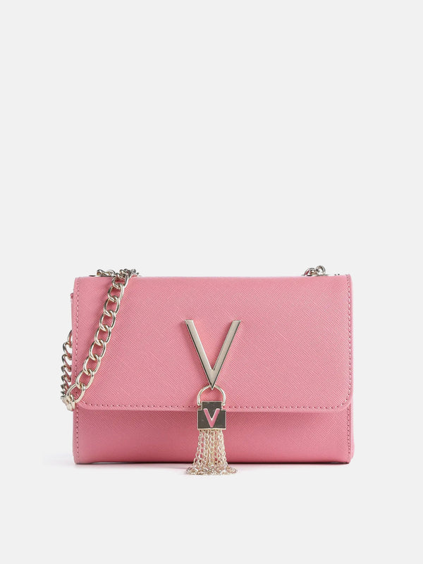 Valentino Bags Divina Sa Crossbody Bag Synthetic - Pink