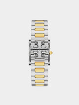 Tory Burch Women's The Eleanor Two-Tone Stainless Steel Bracelet Watch 24mm