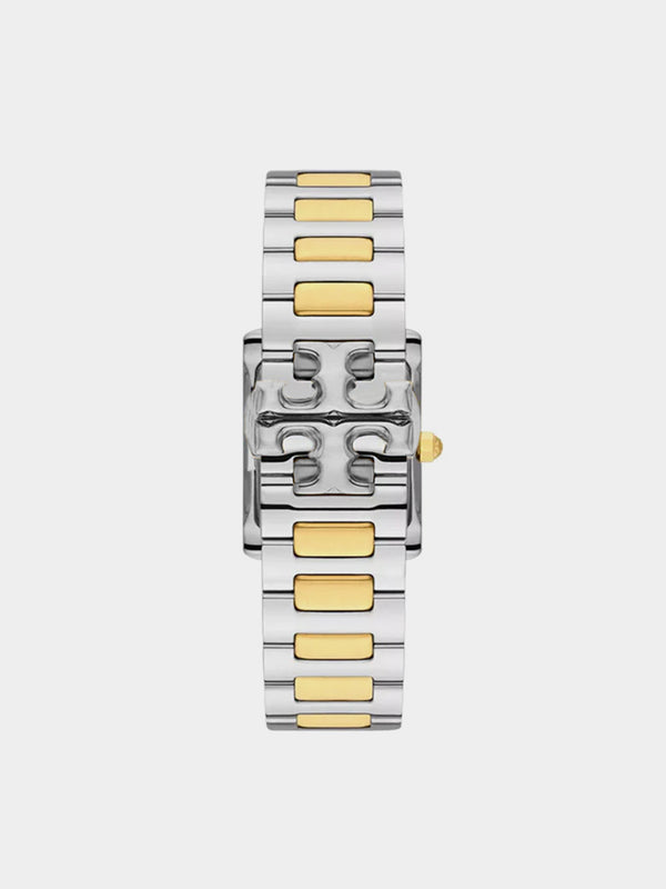 Tory Burch Women's The Eleanor Two-Tone Stainless Steel Bracelet Watch 24mm