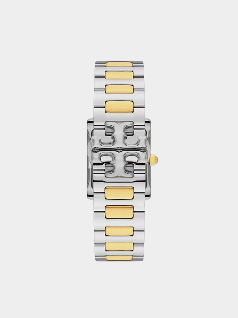 Tory Burch Women's The Eleanor Two-Tone Stainless Steel Bracelet Watch 24mm