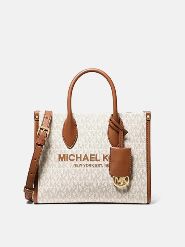 Michael Kors Mirella Small Logo Crossbody Bag - Vanilla