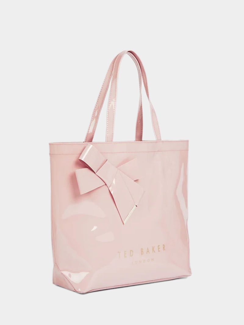 Ted Baker Pink Nicon Knot Bow Large Icon Bag - Pink