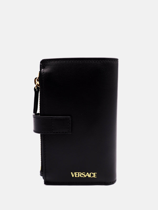 Versace Men Wallet - Black