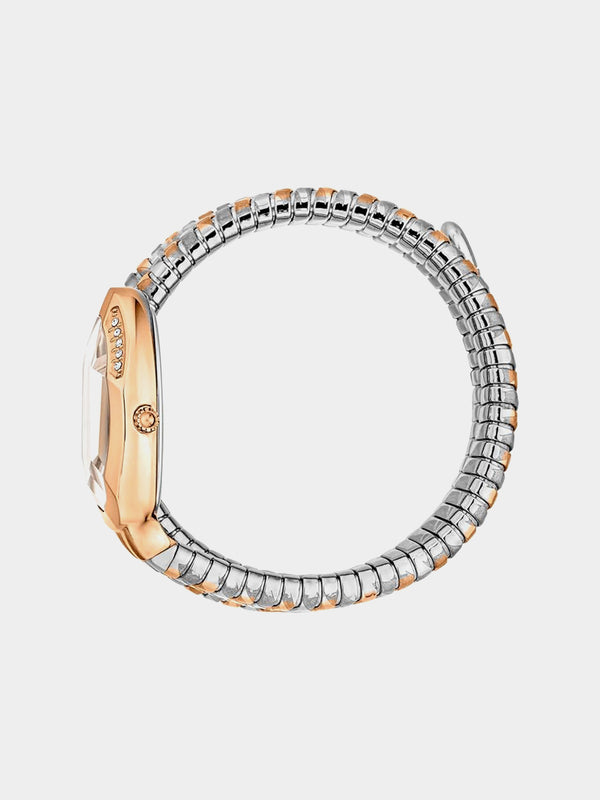 Just Cavalli Analogue Quartz Watch With Stainless Steel Strap - Two Tone
