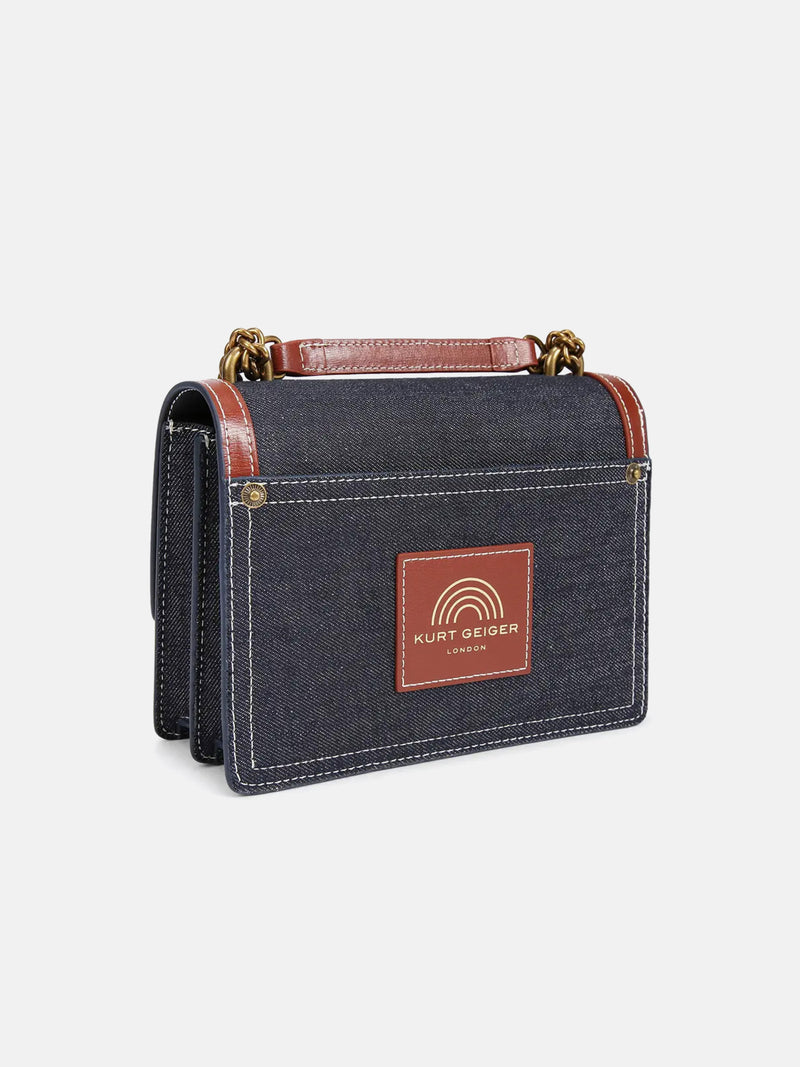 Kurt Geiger London Shoreditch Cross Body - Blue Other