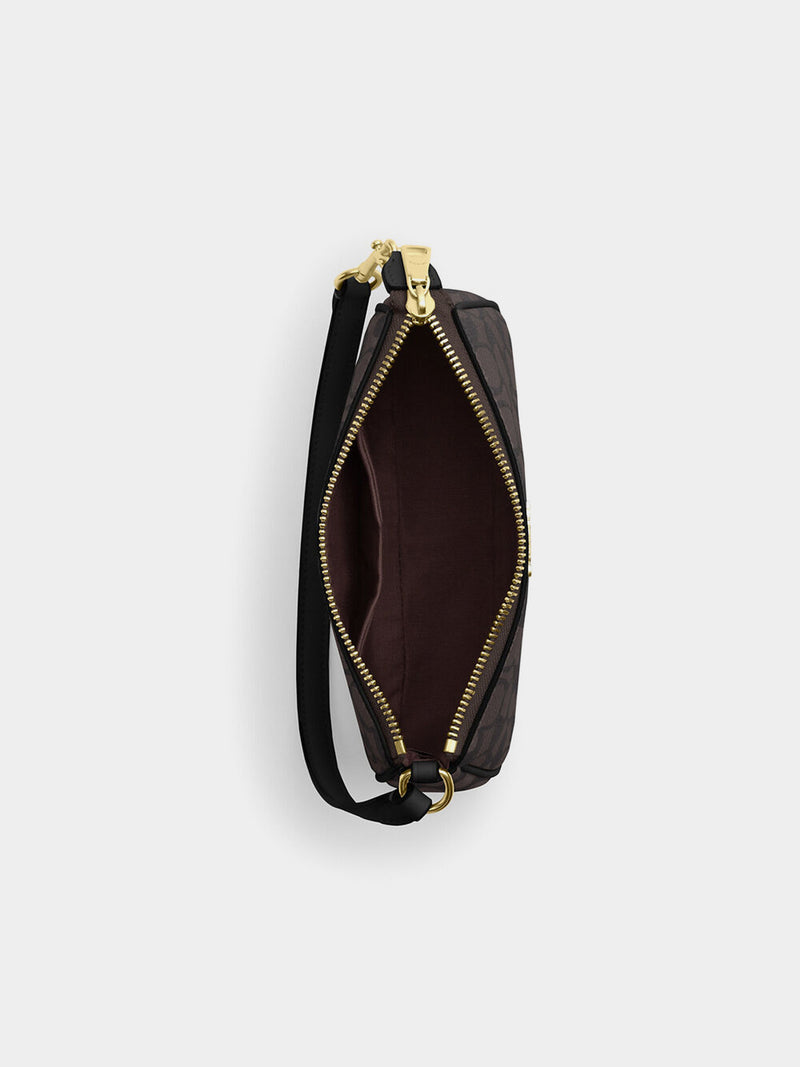 Coach Nolita 19 In Signature Canvas - IM / Walnut / Black