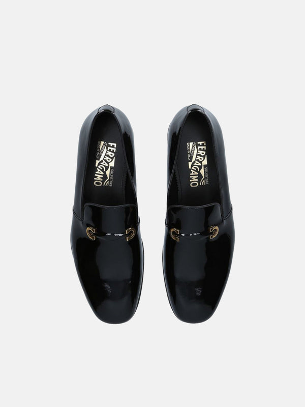 Salvatore Ferragamo Lyon Nero Calf - Black