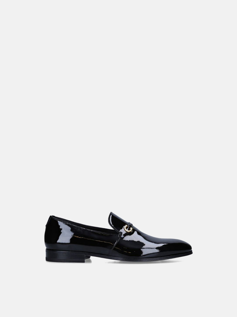 Salvatore Ferragamo Lyon Nero Calf - Black