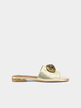 Kurt Geiger London Chelsea Flat Sandal - Gold