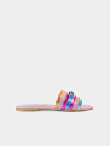 Kurt Geiger London Southbank Flat Sandal - Pink