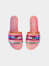 Kurt Geiger London Southbank Flat Sandal - Pink