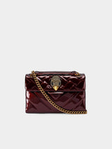 Kurt Geiger London Medium Kensington Eagle Bag - Wine