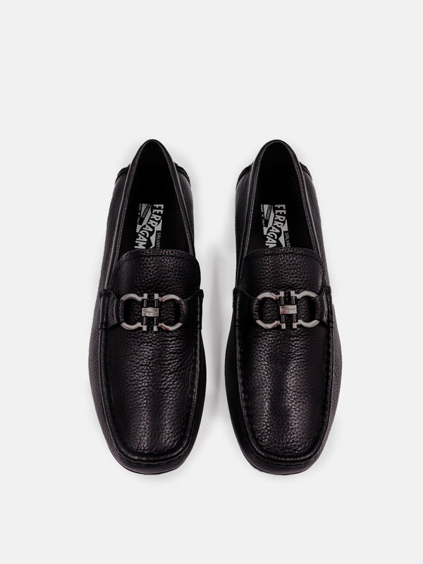 Salvatore Ferragamo Loafers Nero Calf - Black