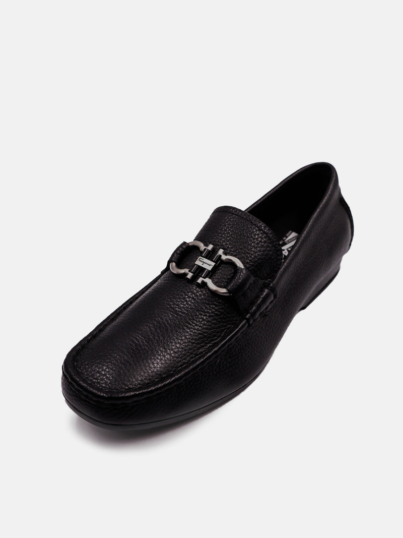 Salvatore Ferragamo Loafers Nero Calf - Black