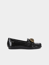 Kurt Geiger London Chelsea Moccasin Loafer - Black