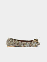 Kurt Geiger London Chelsea Ballet Flat - Beige Combination