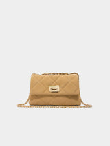 Aldo Goldenshinerr Shoulder Bag - Tan