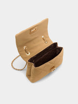 Aldo Goldenshinerr Shoulder Bag - Tan